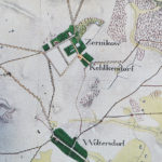 Alte Landkarte Messtischblatt
